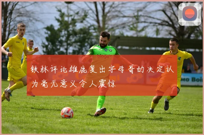 铁林评论雄鹿复出字母哥的决定认为毫无意义令人震惊