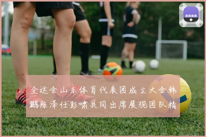 全运会山东体育代表团成立大会韩鹏陈泽仕彭啸共同出席展现团队精神与风采